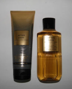 Bath & Body Works After Dark Lot of 2 Face Body Wash & Body Cream 8 Oz NEW - Picture 1 of 2