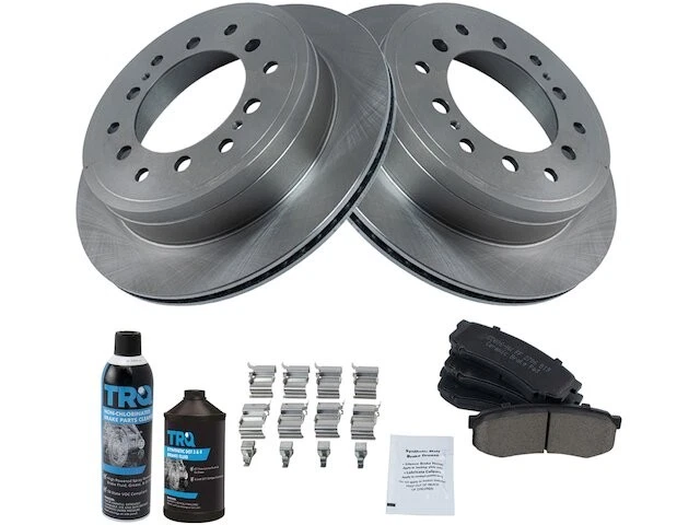 Rear Brake Pad and Rotor Kit For 2010-2022 Toyota 4Runner 2015 2016 2019 PQ978MK - Image 1 of 1