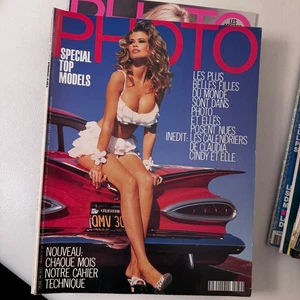 PHOTO 289 Top Models Schiffer Guess Elle Cindy Verglas Patitz Bellucci Shana - Imagen 1 de 2