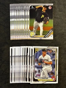 QUINN PRIESTER 2019 BOWMAN DRAFT 2024 RC #BD-44 #67 Lot (24) BREWERS - Picture 1 of 2