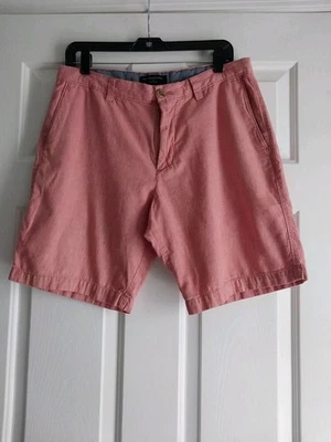 Banana Republic Chino Shorts AIDEN Mens 33 x 10" Linen Blend - Image 1 of 4