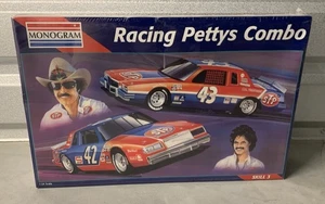 Monogram Petty’s Combo #6389 NASCAR 1/24 Modelo Kit - Nuevo Sellado - Imagen 1 de 7