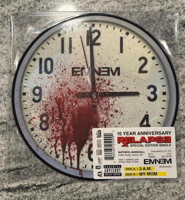 Eminem 3AM / My Mom LIMITED Picture Disc Special Edition 15yr RELAPSE Vinyl - Image 1 of 3
