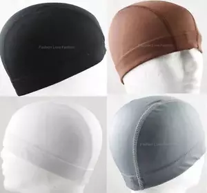 1 Stück Spandex Kuppel Kappe Helm Futter Sport Biker Fußball Beanie Mütze Kopftuch - Bild 1 von 6