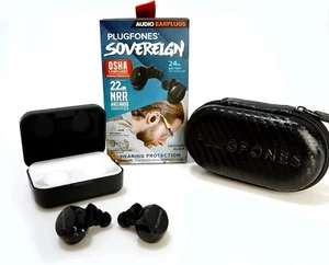 Plugfones Sovereign True Inalámbricos Bluetooth Tapones para Auriculares OSHA - Imagen 1 de 7