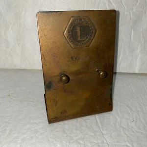 Lycoming Motors Corp Metall Kalender Halter Vintage selten Whitehead-Hoag Newark NJ - Bild 1 von 7