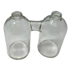 New Chemglass Conjoined 100ml Glass Bottles - Picture 1 of 2