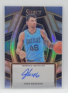 Select John Konchar Auto Silver Prizm Grizzlies 2023-24 - Imagen 1 de 2