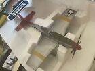 Franklin Mint Armour Collection P51D Mustang Plane B11C999 Silver HTF