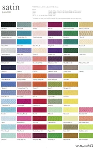 Double faced satin Ribbon 7mm x 5 metre length various colours Berisfords - Picture 1 of 6