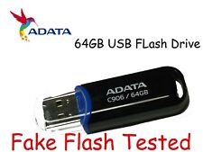 ADATA FLASH DRIVE 64GB FAKE FLASH TESTED