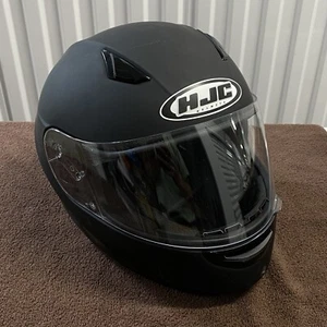 PRISTINE HJC CL-SP MATTE BLACK XXL FULL FACE MOTORCYCLE HELMET - Picture 1 of 12