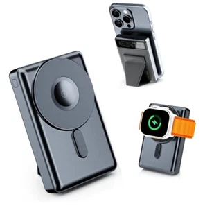 KPON Powerbank Magsafe per iPhone e Apple Watch, Power Bank magnetico - Foto 1 di 5