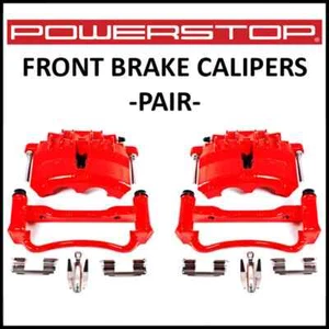 PowerStop FRONT Performance Floating Brake Calipers fit 03-04 Ford Mustang PAIR - Picture 1 of 2