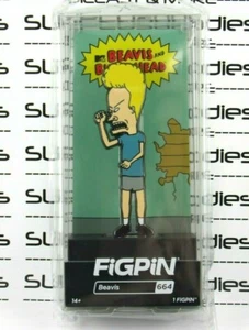 FiGPiN 3" Emaille Sammler Pin 2021 MTV BEAVIS mit Hülle Common #664 - Bild 1 von 6