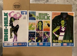 She-hulk #1 2 3 - Second Print Variant Set - Marvel Comics - Geminiš„insured - Picture 1 of 7