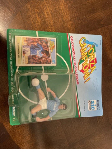 Giovanni Francini Napoli Forza Campioni! Action Figure Italy Kenner Serie A Cover