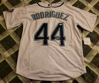 Julio Rodriguez signed Seattle Mariners custom stitched jersey PSA COA #AL51132 - Image 1 of 4