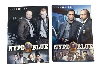 NYPD Blue Seasons 1 & 2 DVD Box Set Special Features New York Police Stories - Image 1 of 3