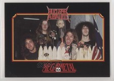 1991 Impel Mega Metal Glenn Evans #90 0w6