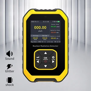 Geigerzähler Strahlungsdetektor Dosimeter Strahlenmessgerät Röntgen Beta Zäher - Bild 1 von 11