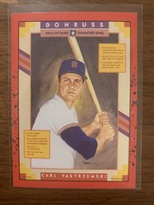 Carl Yastrzemski 1990 Donruss #588 Diamond Kings  Boston Red Sox