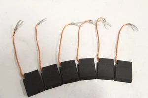 Lote de (6) NUEVO Helwig Carbon UWE 105 1.25"x 1.75"x3/8" Cepillo Motor Carbono - Imagen 1 de 3