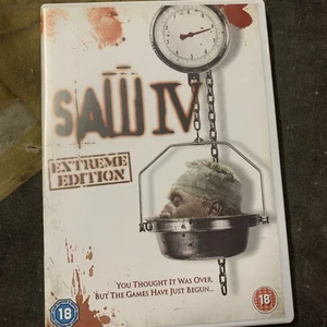 Saw 4 (DVD, 2007)(b40/87)ukimport Free Post - Picture 1 of 2