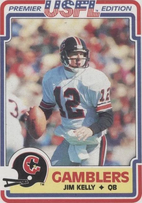 1984 Topps USFL Jim Kelly #36