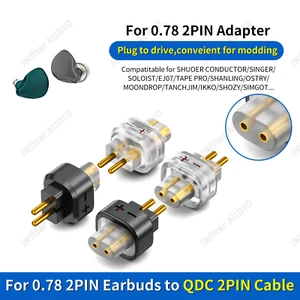 qdc to 0.78 qdc to 0.78mm qdc 2pin adapter qdc 0.78 adapter qdc to 2pin qdc 2pin - Picture 1 of 10