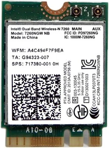 Samsung NP940X3G HP ZBook 15 G1 Sony - Wireless WiFi Card 7260NGW 717379-001 193 - Picture 1 of 1