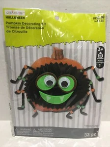 Halloween Pumpkin Decorating Kit 33pc Craft Ages 3+ New - Picture 1 of 2