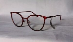 Prodesign Denmark 3185-4024 Eyeglass Frames 53□18-140 Demi Med. Red