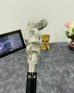 Octopus Head Walking Cane Victorian Style Walking Stick Best Collectible Gift - Picture 1 of 3