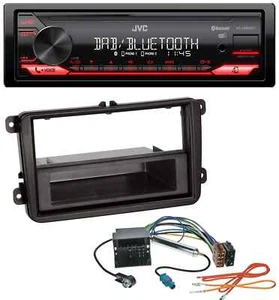 JVC Bluetooth USB DAB MP3 Autoradio für VW Transporter T5 T6 Caravelle Multivan - Bild 1 von 7