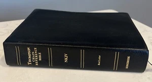 KIRKBRIDE NKJV Thompson Chain Reference Bible Bonded Leather Red Letter 1997 - Imagen 1 de 12