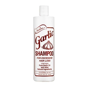 Nutrine Garlic Shampoo For Excessive Hair Loss 16oz Contains Pure Garlic Oil - Picture 1 of 1