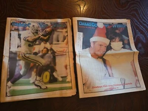 Lot of Vintage Dallas Cowboys Official Weekly- Lot of 2 December 1996 - Picture 1 of 2
