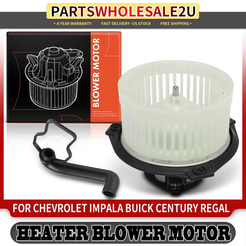 Motor calentador soplador HVAC para Chevrolet Impala Pontiac Grand Prix 2001-2003 delantero Foto 1 de 4