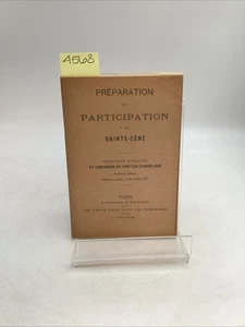 1901 Vorbereitung Et Participation A La Sainte-Cene Directions Extraites Du - Bild 1 von 5