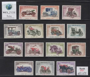 WC1_27256.MONACO. ALTES AUTOS Set 1961. Sc. 485-498. MNH - Bild 1 von 1