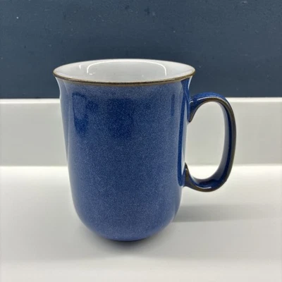 Denby - Imperial Blue - Tea / Coffee Mug - Straight Sided - 10cm Tall - VGC - Image 1 of 4