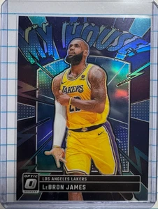 2024-25 Donruss Optic Basketball LeBron James My House Blue Hyper - Picture 1 of 3