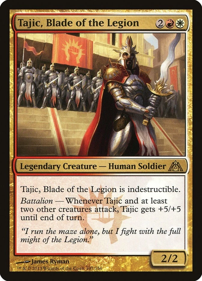 Tajic, Blade of the Legion 107 LP Normal Dragon's Maze MTG EN - Image 1 of 1