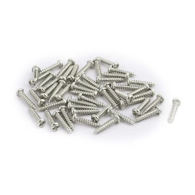 50pz M2x10mm Acciaio inox Phillips testa circolare viti autofilettanti Bulloni - Immagine 1 di 2