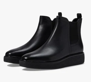 Bota impermeable Cole Haan para mujer original gran plataforma Chelsea talla 9,5B nueva sin caja - Imagen 1 de 7