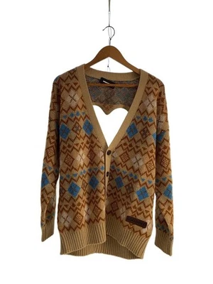 DSQUARED2 Cardigan (thick) XS Wool Multicolor S72HA11 Tag One Side Off Used - Image 1 of 4