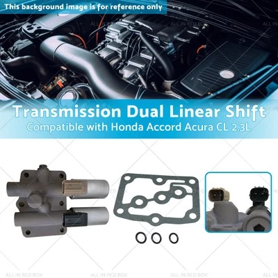 Transmission Dual Linear Shift Solenoid Suitable for Honda 2.3L Accord Acura CL Foto 1 de 4
