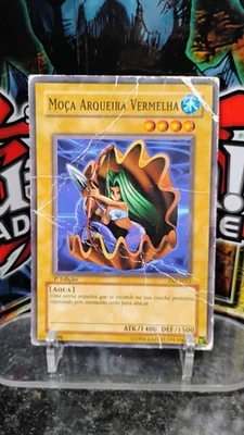 RED ARCHERY GIRL Portuguese Version YU-GI-OH 1st Edition Trading Card DIP-P002 - Image 1 of 2
