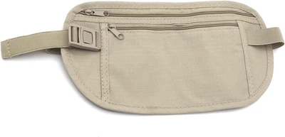 Cinturón de dinero seguro, billetera antirrobo con soporte para pasaporte para hombres mujeres, oculta Foto 1 de 4